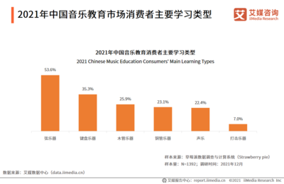 2021-2022中国音乐教育市场趋势研究报告